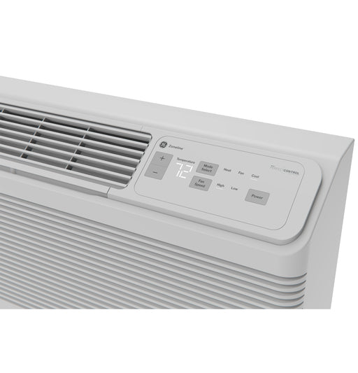 GE Zoneline® Heat Pump Unit with Variable Speed Inverter Technology and Makeup Air 15,000 BTU, 265 Volt AZVS15EMXWA - FAMSA Furniture (TX)