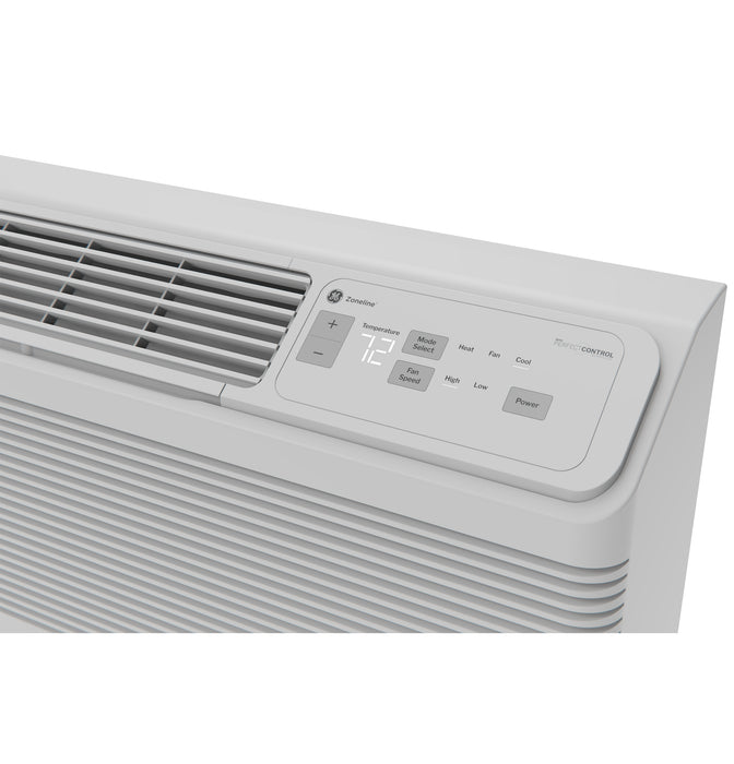 GE Zoneline® Heat Pump Unit with Variable Speed Inverter Technology and Makeup Air 15,000 BTU, 265 Volt AZVS15EMXWA - FAMSA Furniture (TX)