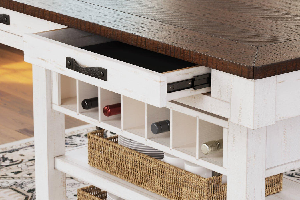 Valebeck Counter Height Dining Table - FAMSA Furniture (TX)