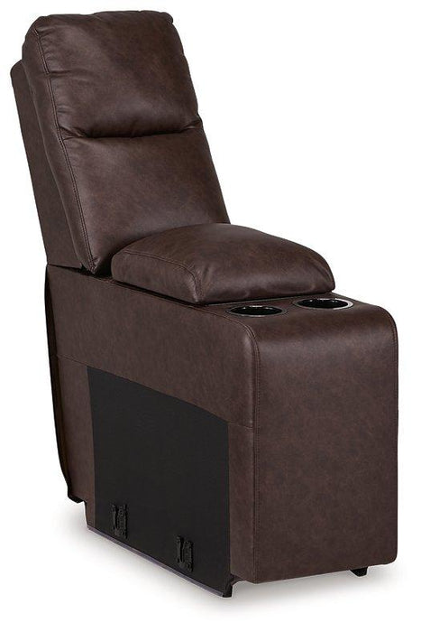 Punch Up Power Reclining Sectional Loveseat with Console - FAMSA Furniture (TX)