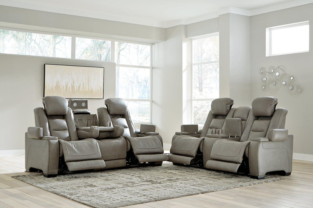 The Man-Den Living Room Set - FAMSA Furniture (TX)
