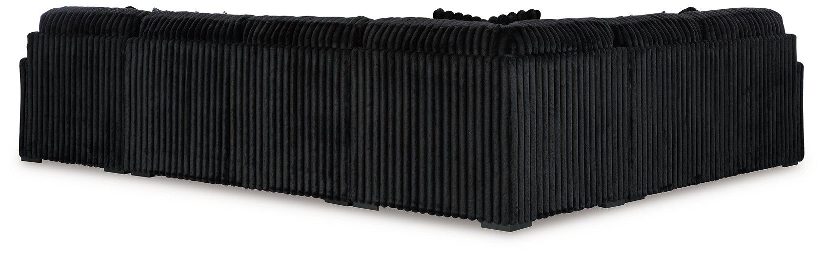 Midnight-Madness Sectional with Chaise - FAMSA Furniture (TX)