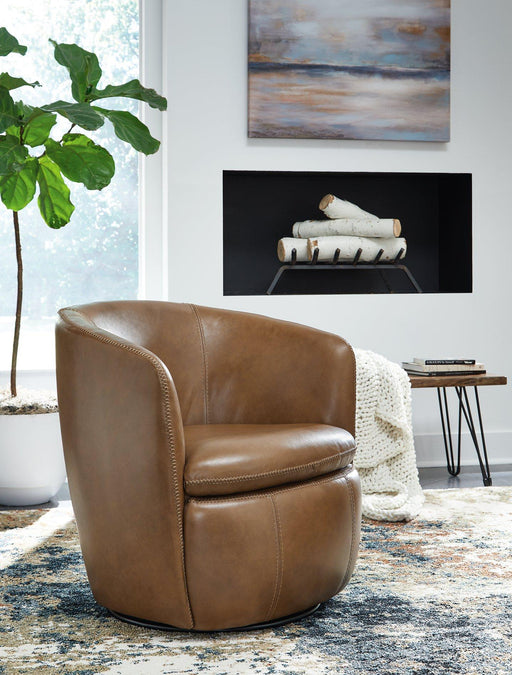 Kierreys Swivel Accent Chair - FAMSA Furniture (TX)