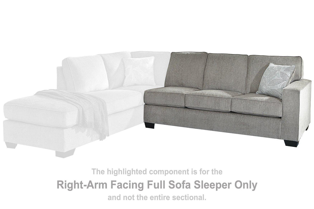 Altari Sleeper Sectional with Chaise - FAMSA Furniture (TX)