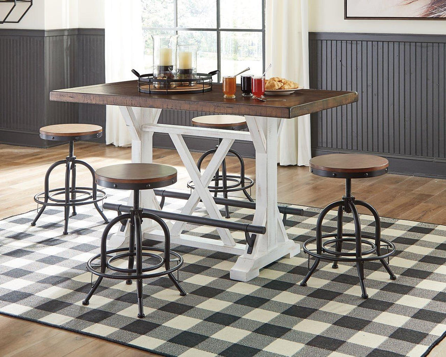 Valebeck Counter Height Dining Table - FAMSA Furniture (TX)