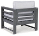 Amora Outdoor Lounge Chair with Cushion (Set of 2) - FAMSA Furniture (TX)