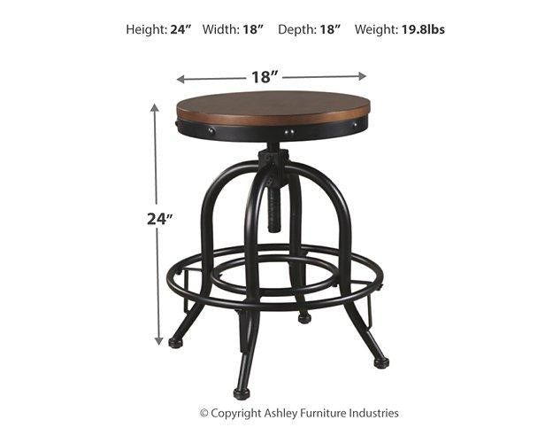 Valebeck Counter Height Bar Stool - FAMSA Furniture (TX)