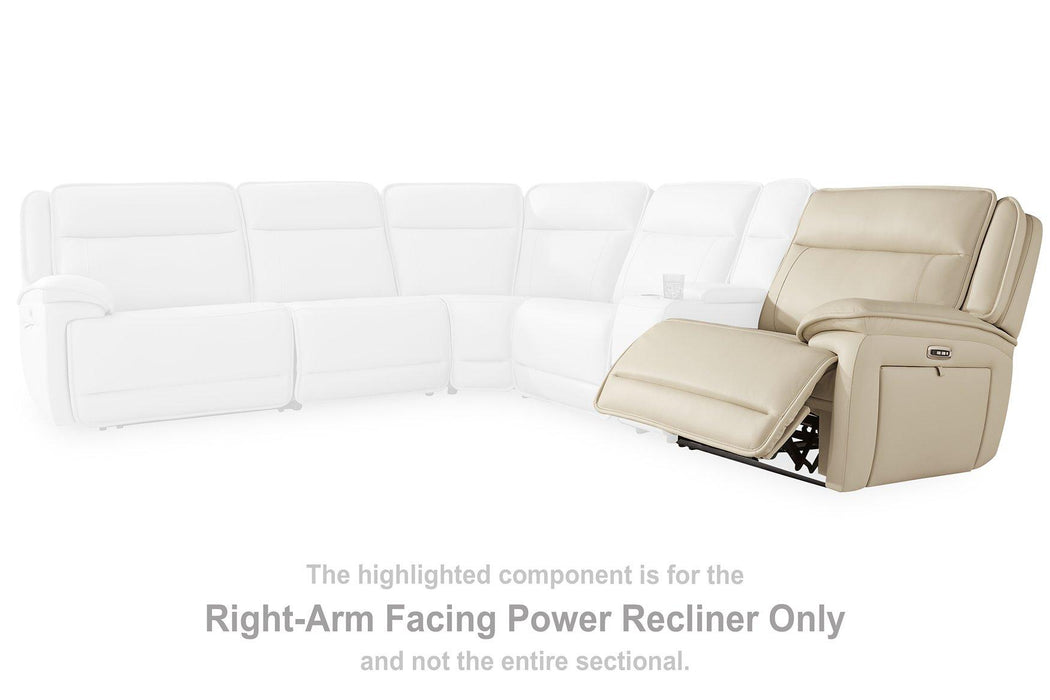 Double Deal Reclining Sectional with 2 Consoles - FAMSA Furniture (TX)
