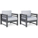 Amora Outdoor Lounge Chair with Cushion (Set of 2) - FAMSA Furniture (TX)