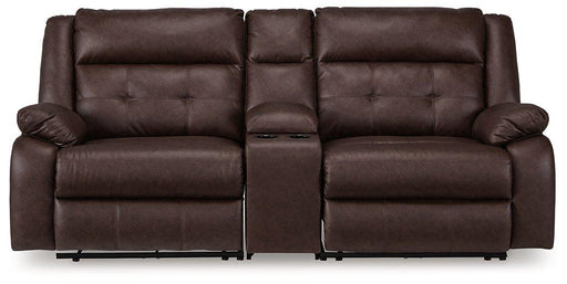 Punch Up Power Reclining Sectional Loveseat with Console - FAMSA Furniture (TX)