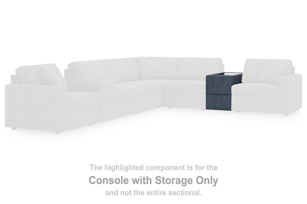 Modmax Balanced Sectional with Audio and Storage Consoles - FAMSA Furniture (TX)