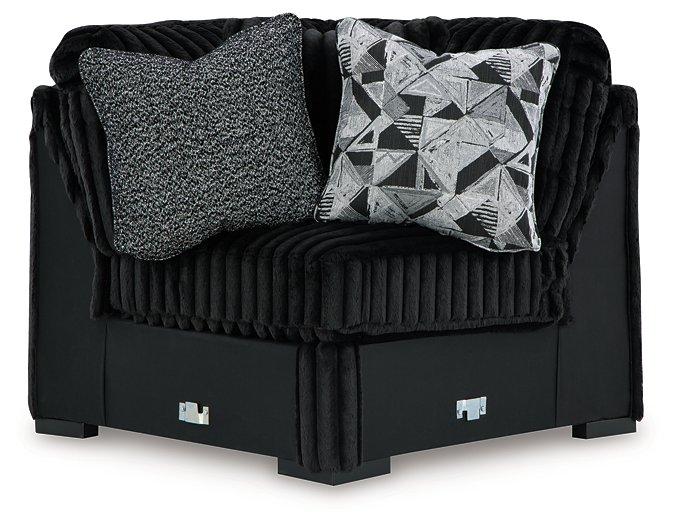 Midnight-Madness Sectional with Chaise - FAMSA Furniture (TX)