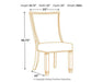 Bolanburg Dining Chair - FAMSA Furniture (TX)