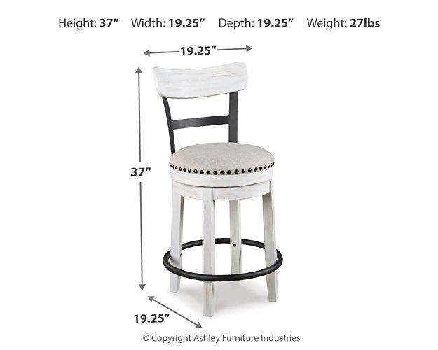 Valebeck Counter Height Bar Stool - FAMSA Furniture (TX)