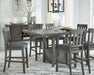 Hallanden Counter Height Dining Room Set - FAMSA Furniture (TX)
