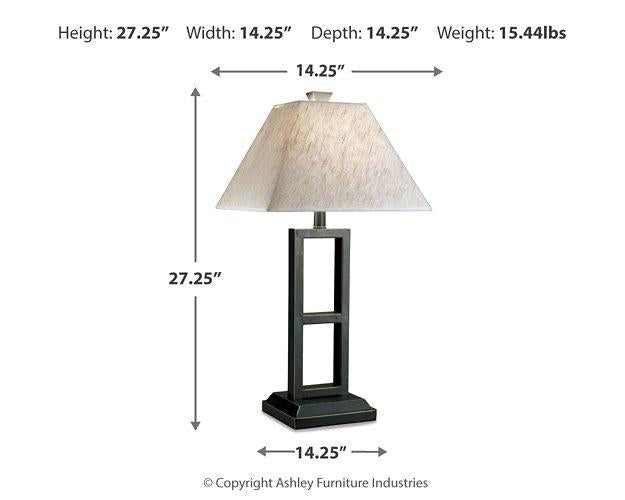 Deidra Table Lamp (Set of 2) - FAMSA Furniture (TX)