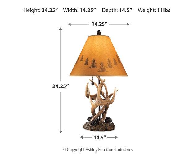 Derek Table Lamp (Set of 2) - FAMSA Furniture (TX)
