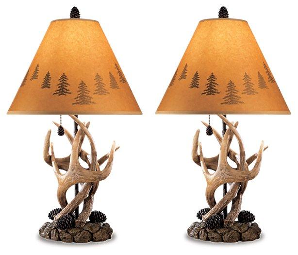 Derek Table Lamp (Set of 2) - FAMSA Furniture (TX)