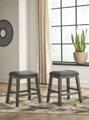 Caitbrook Counter Height Upholstered Bar Stool - FAMSA Furniture (TX)