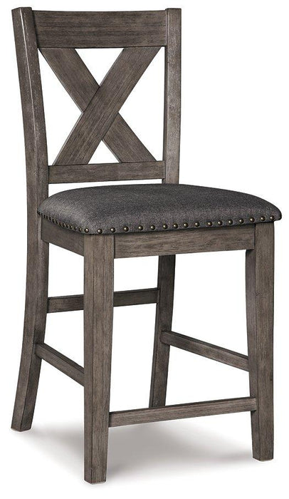 Caitbrook Counter Height Upholstered Bar Stool - FAMSA Furniture (TX)