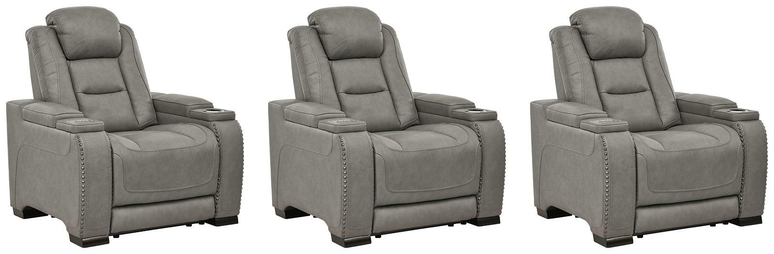 The Man-Den Living Room Set - FAMSA Furniture (TX)