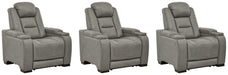 The Man-Den Living Room Set - FAMSA Furniture (TX)