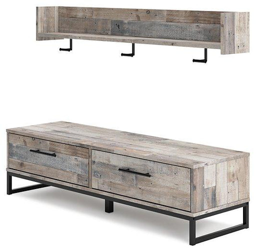 Neilsville Bench with Coat Rack - FAMSA Furniture (TX)