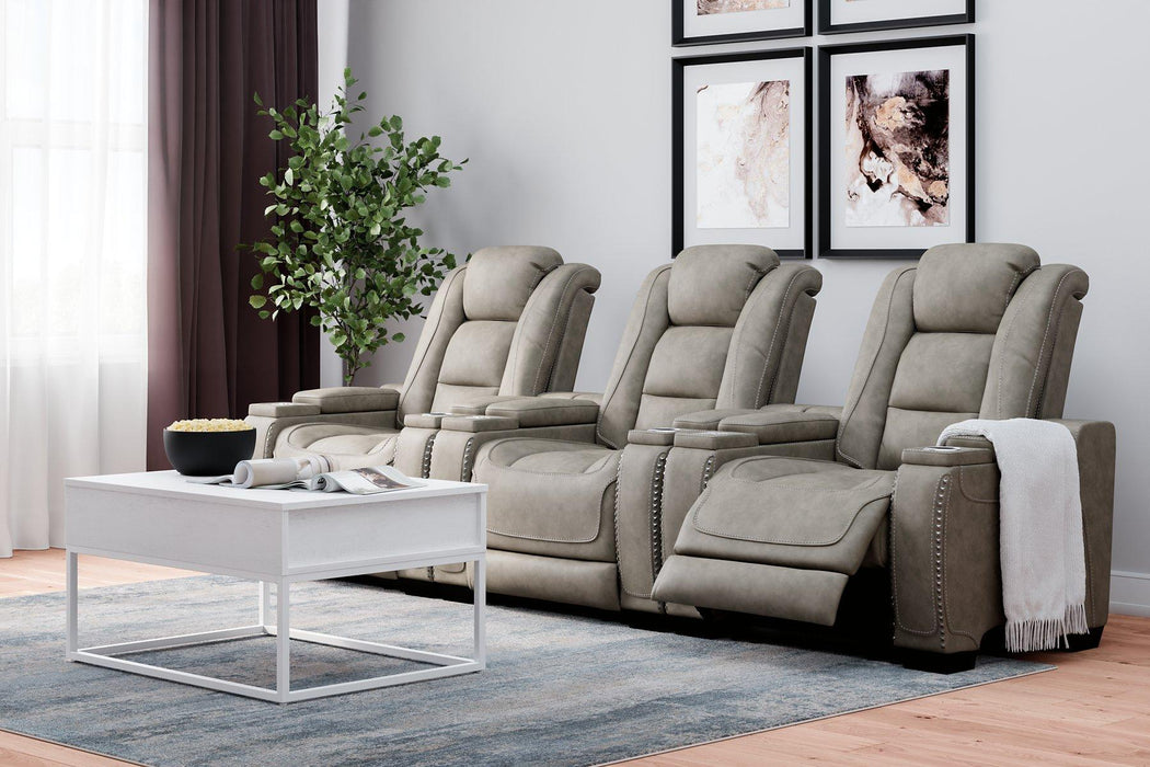 The Man-Den Living Room Set - FAMSA Furniture (TX)