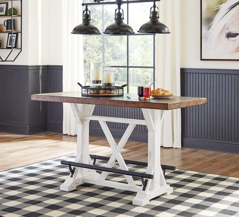 Valebeck Counter Height Dining Table - FAMSA Furniture (TX)