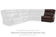 Punch Up Power Reclining Sectional Loveseat with Console - FAMSA Furniture (TX)