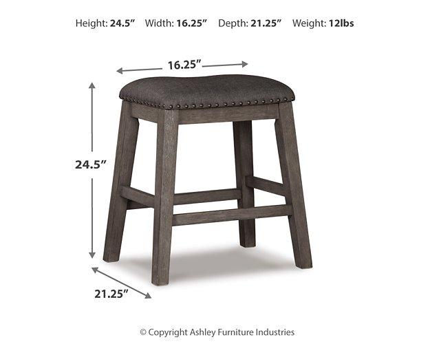 Caitbrook Counter Height Upholstered Bar Stool - FAMSA Furniture (TX)