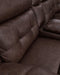 Punch Up Power Reclining Sectional Loveseat with Console - FAMSA Furniture (TX)