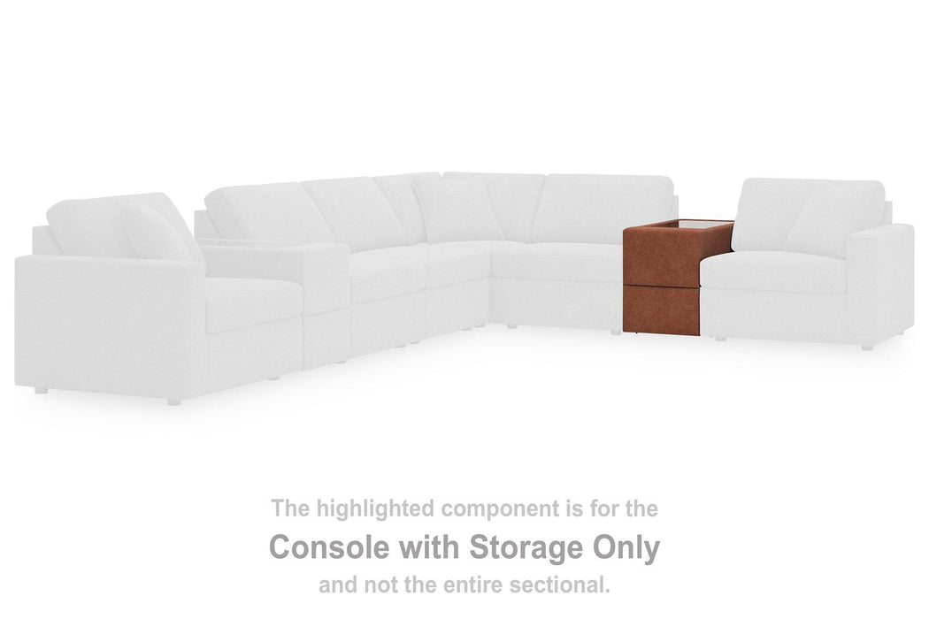 Modmax Balanced Sectional with Audio and Storage Consoles - FAMSA Furniture (TX)