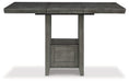 Hallanden Counter Height Dining Room Set - FAMSA Furniture (TX)