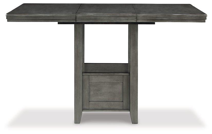 Hallanden Counter Height Dining Room Set - FAMSA Furniture (TX)