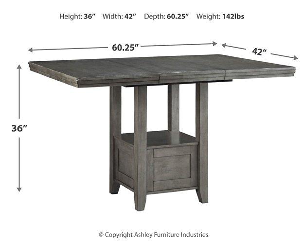 Hallanden Counter Height Dining Room Set - FAMSA Furniture (TX)