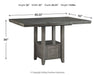 Hallanden Counter Height Dining Room Set - FAMSA Furniture (TX)