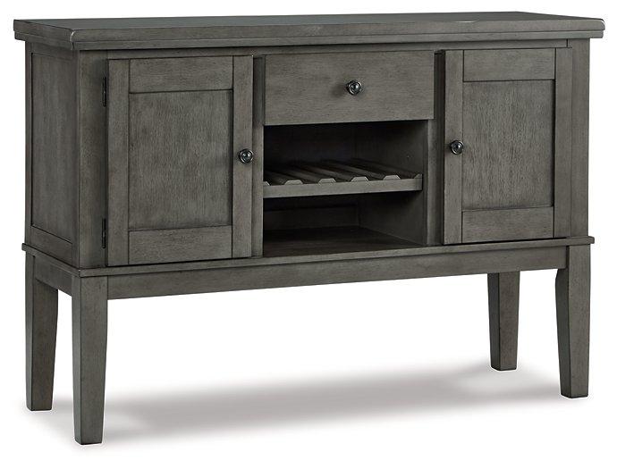 Hallanden Counter Height Dining Room Set - FAMSA Furniture (TX)