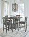 Hallanden Counter Height Dining Room Set - FAMSA Furniture (TX)
