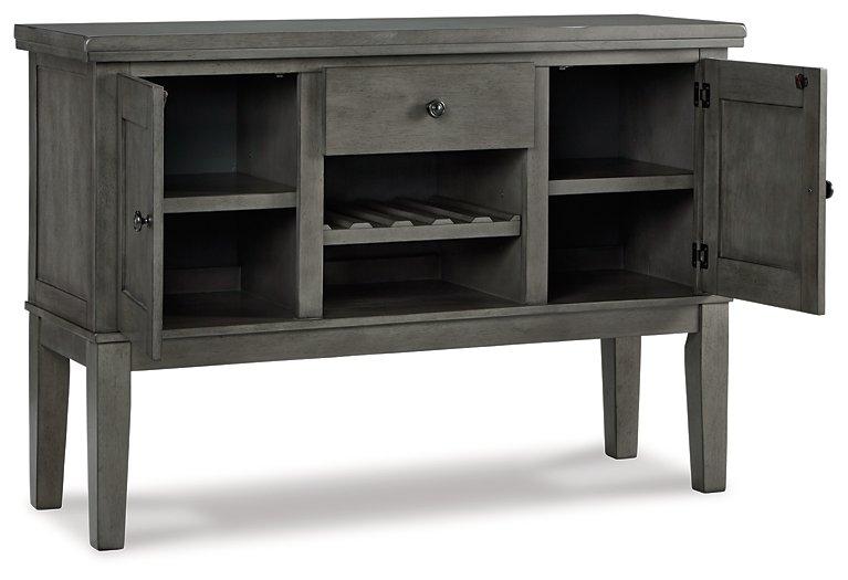 Hallanden Counter Height Dining Room Set - FAMSA Furniture (TX)