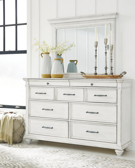 Kanwyn Dresser and Mirror - FAMSA Furniture (TX)