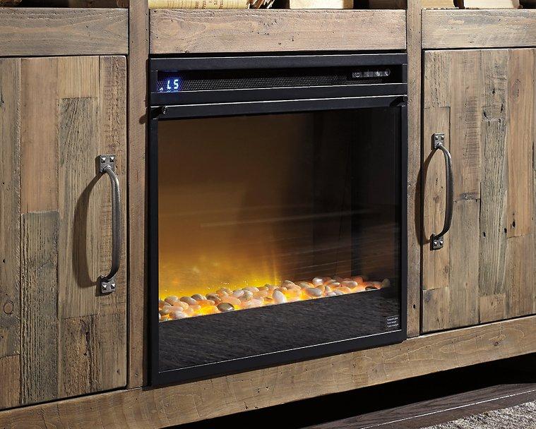Wildenauer 76" TV Stand with Electric Fireplace - FAMSA Furniture (TX)