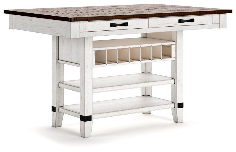 Valebeck Counter Height Dining Table - FAMSA Furniture (TX)