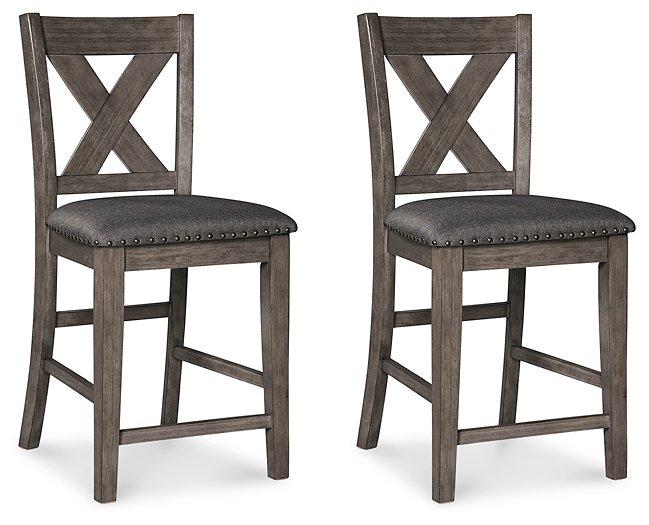 Caitbrook Counter Height Upholstered Bar Stool - FAMSA Furniture (TX)