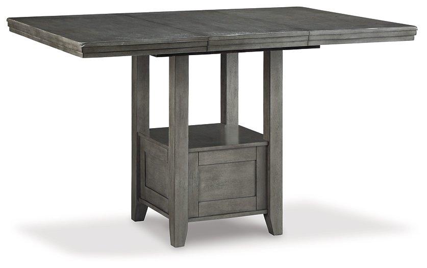 Hallanden Counter Height Dining Room Set - FAMSA Furniture (TX)