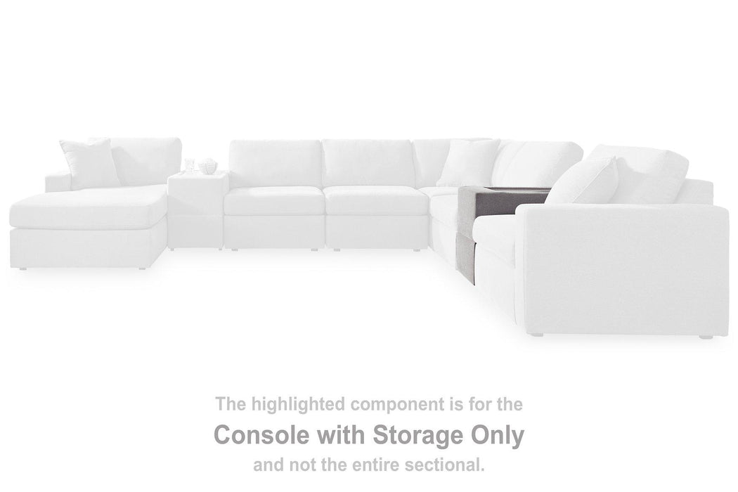 Modmax Balanced Sectional with Audio and Storage Consoles - FAMSA Furniture (TX)