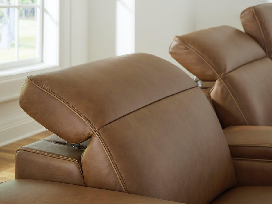 Magic Man Power Reclining Sectional Loveseat - FAMSA Furniture (TX)
