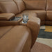 Magic Man Power Reclining Sectional with Console - FAMSA Furniture (TX)