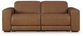 Magic Man Power Reclining Sectional Loveseat - FAMSA Furniture (TX)