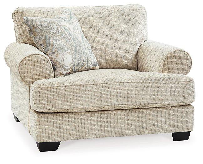 Monaghan Oversized Chair and Ottoman - FAMSA Furniture (TX)